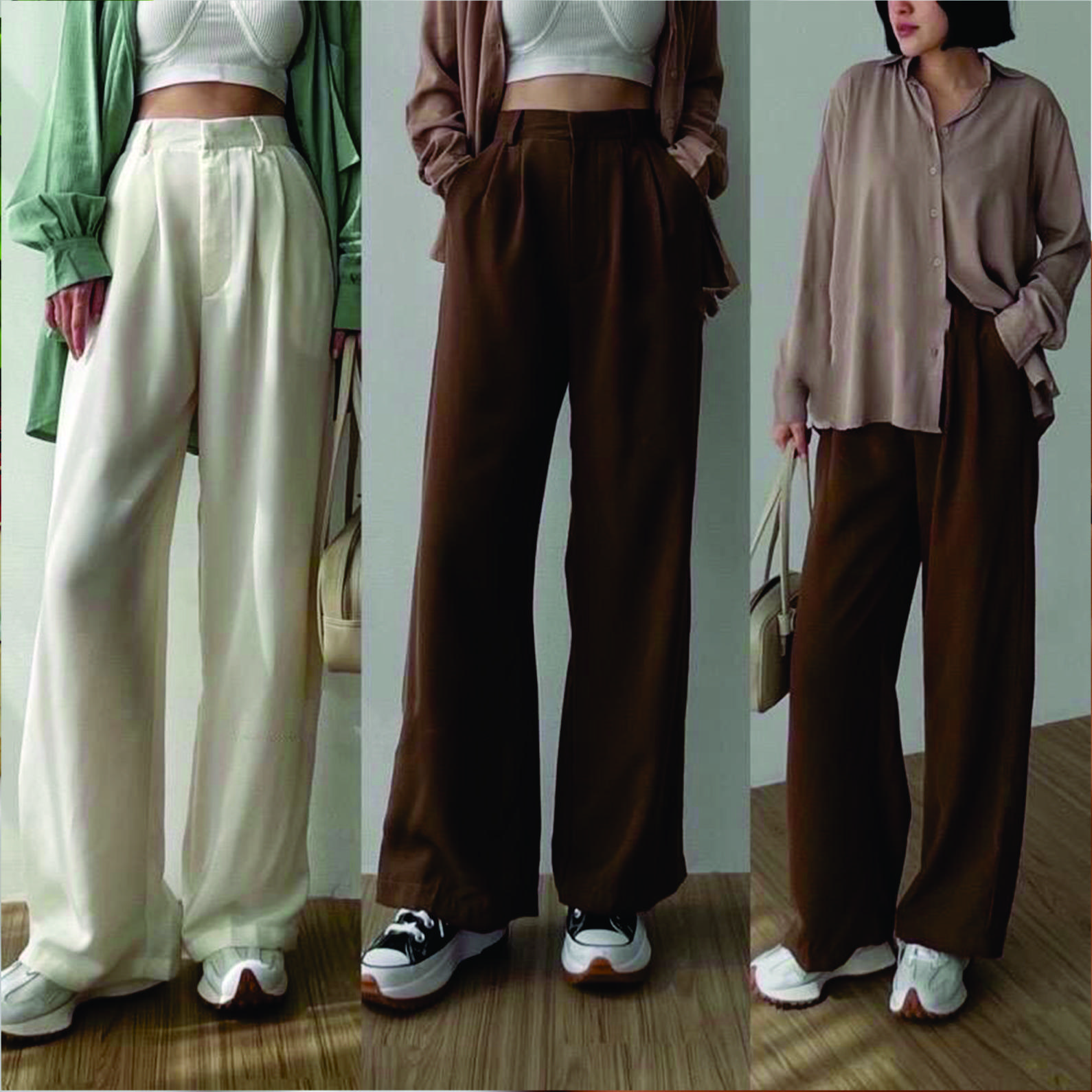 Loose Pants 999 - Kulot Pengait Besi