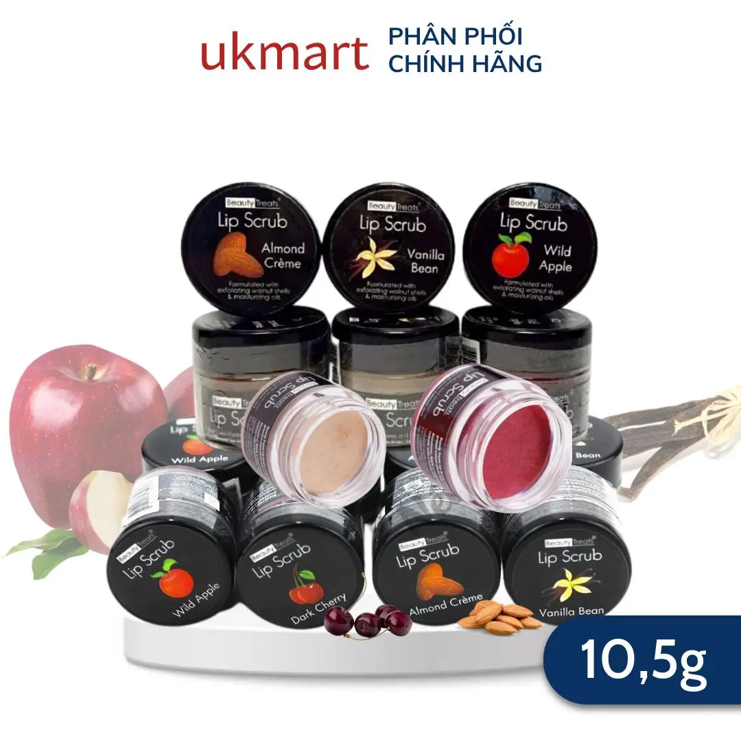 Son Tẩy Tế Bào Chết Môi Beauty Treats Lip Scrub 10,5g