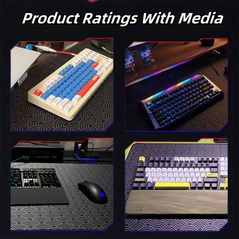 Product Introduction of Mouse Pad Mousepad Keyboard Sticker Cute Character Karakter Lucu Strawberry Bear 13