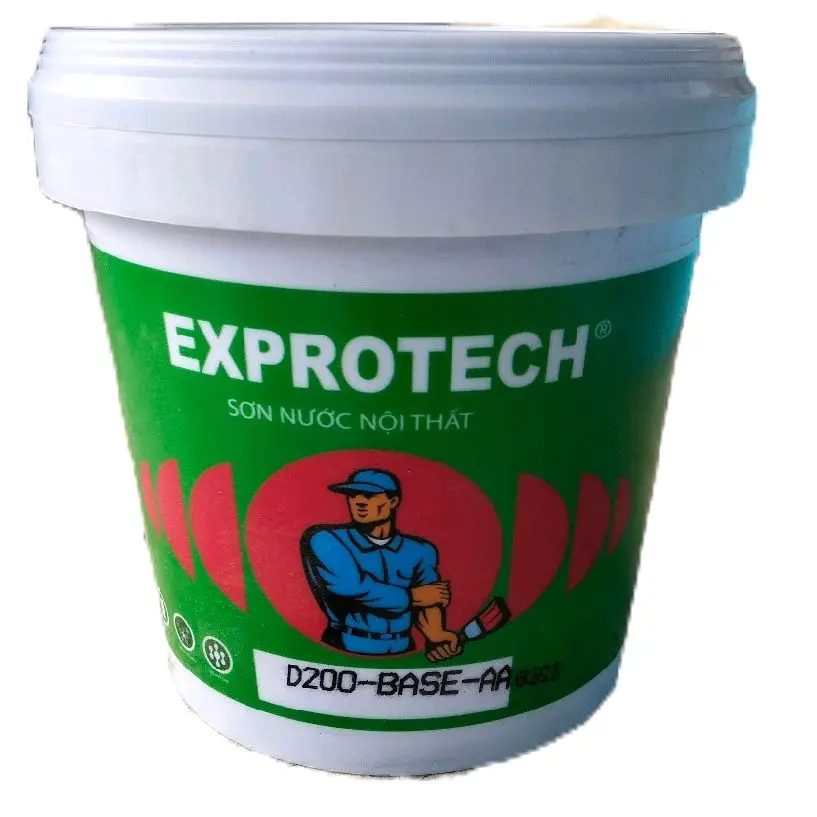 1 Lít SƠN NƯỚC NỘI THẤT EXPROTECH, đa dạng màu sắc, màng sơn láng mịn ...