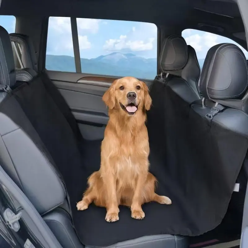 Waterproof  Car Seat Cover for Dogs, Stain-proof Pet Back Seat Extender, Dog Hammock for Car, Truck, SUV, Dog & Cat Accessories 0