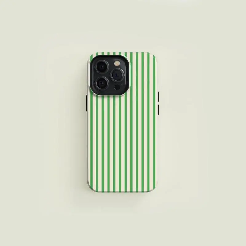 Striped Pattern Phone Case, Durable & Shockproof Phone Protective Cover, Phone Accessories Compatible with iPhone 11 12 13 14 15 Pro Max, Casing