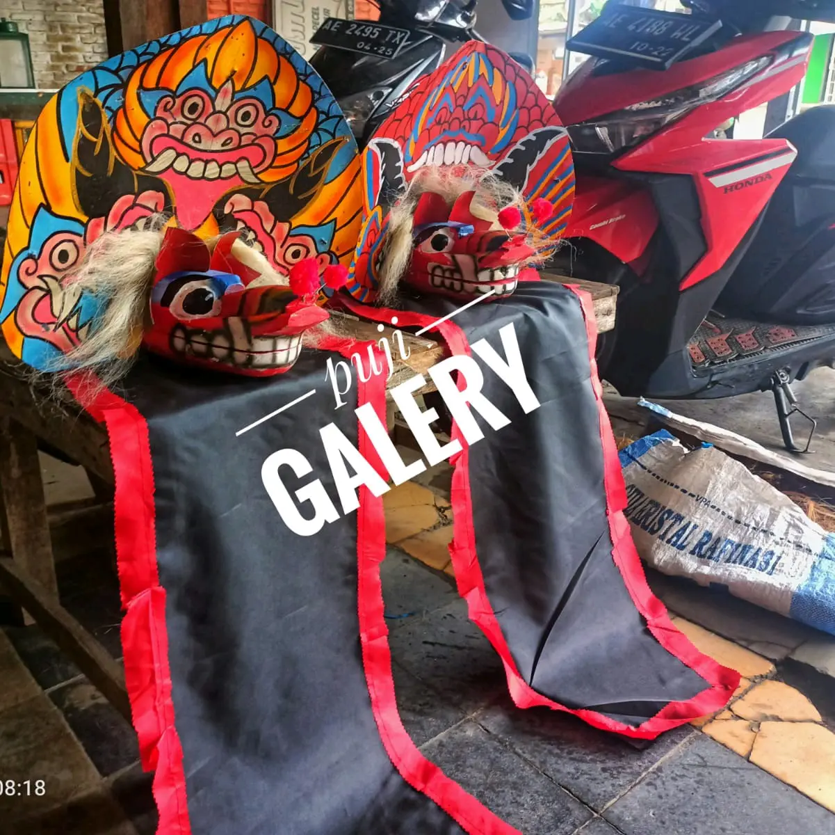 Barongan anak murah dari kayu Beraneka warna