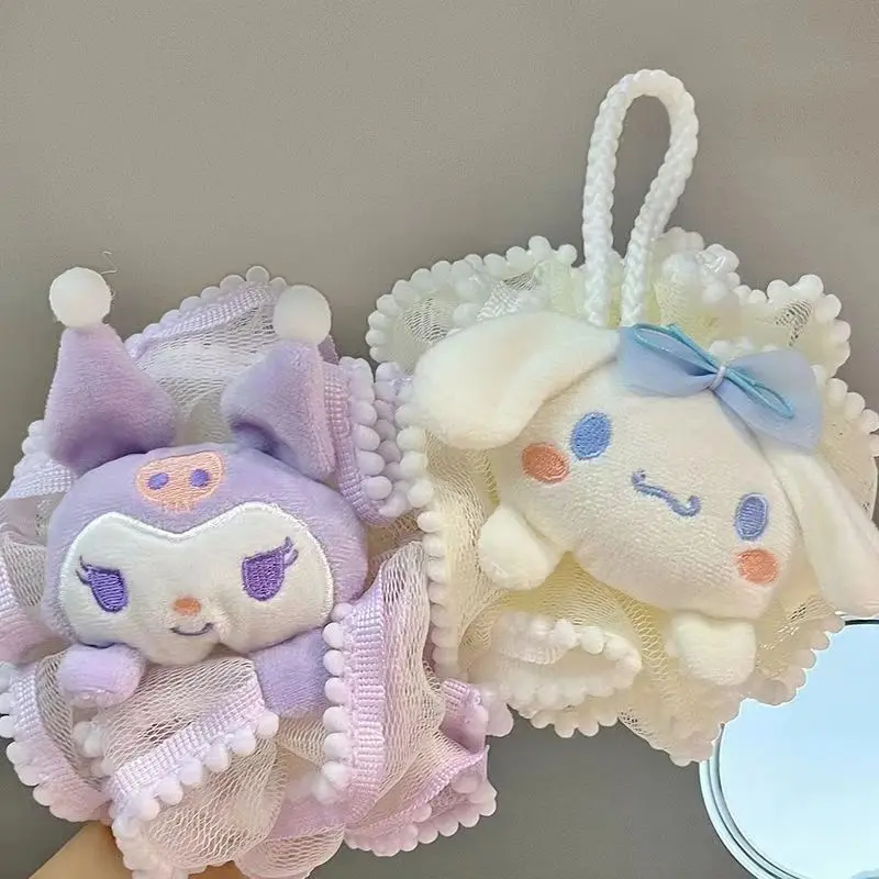 Bóng Tắm Hoạt Hình Sanrio, Thiết Kế Mới Ins, Dễ Thương, Thích Hợp Cho Ký Túc Xá Và Gia Đình, Bóng Tắm Sinh Viên, Bóng Chà Và Thiết Bị Tạo Bọt, Dành Cho 1106 Người Thu Thập, Năm 2025