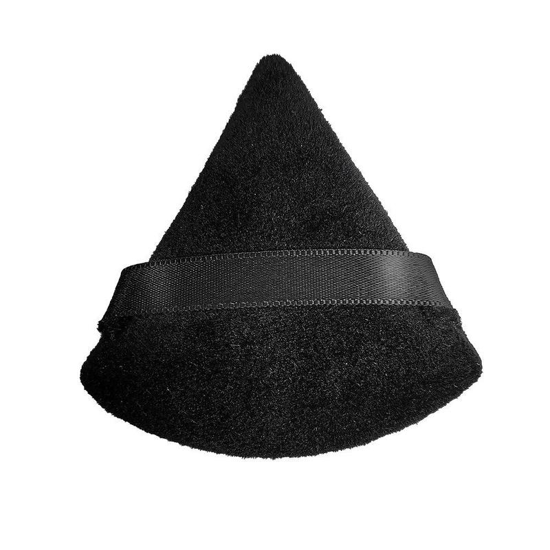 Soft Powder Puff, 1 Count Triangle Face Detail Makeup Puff, Super Soft Eye Makeup Wedges Beauty Tool For Loose Setting Powder Face Body, Foundation Blender Velour 1