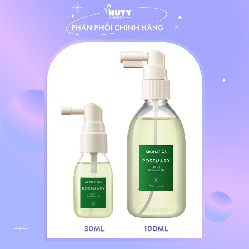 Xịt Dưỡng Tóc Hương Thảo Aromatica Rosemary Root Enhancer 100ml
