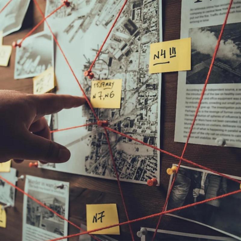 Unknown Killers Unsolved Murder Mystery Game (1 Set), Detective Clues/evidence, Solve the Crime, Solve the Crime for Individuals, Date Nights & Party Groups（6 People Semi Closed) 6