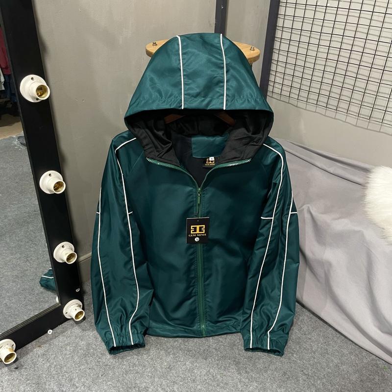 Product Introduction of Áo khoác dù nam nữ 2 lớp lót thun cotton big size 45-95kg Jacket Menswear 33