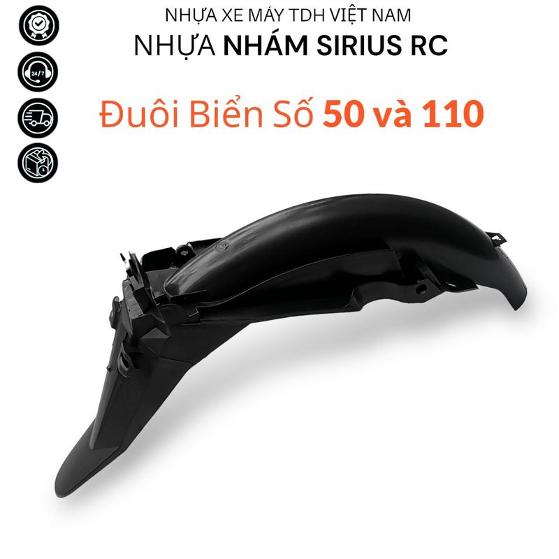 Đuôi Dè Biển Số Sirius 50 và 110cc ( Chắn bùn Sau ) phụ kiện xe máy Phụ Tùng