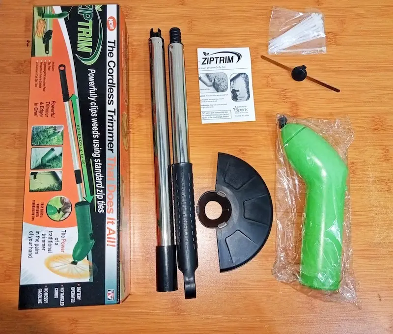 ALAT POTONG RUMPUT ELEKTRIK PORTABLE ZIP TRIM MESIN TRIMMER RUMPUT TAMAN 4
