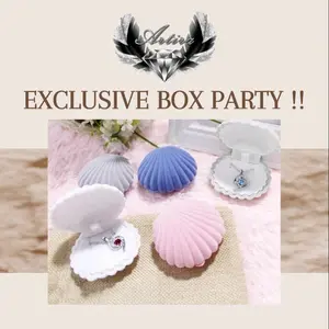 Exclusive box party - 925 silver with natural gemstone