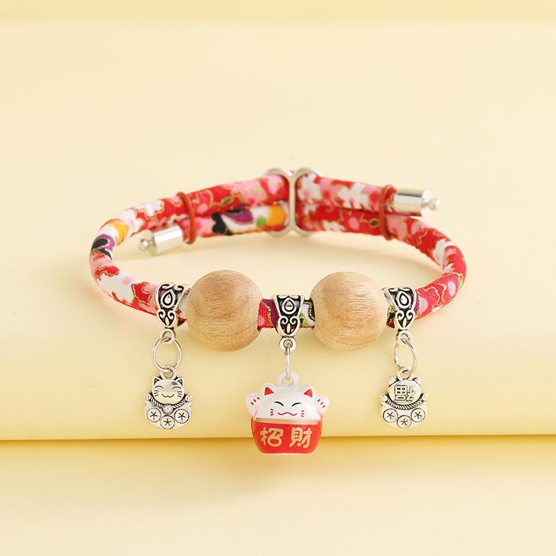 Vòng Cổ Thú Cưng, Hạt Gỗ Long Não, Đuổi Muỗi, Vòng Cổ Mèo Tài Lộc, Vòng Cổ Chống Côn Trùng Cho Chó Mèo Gió 0