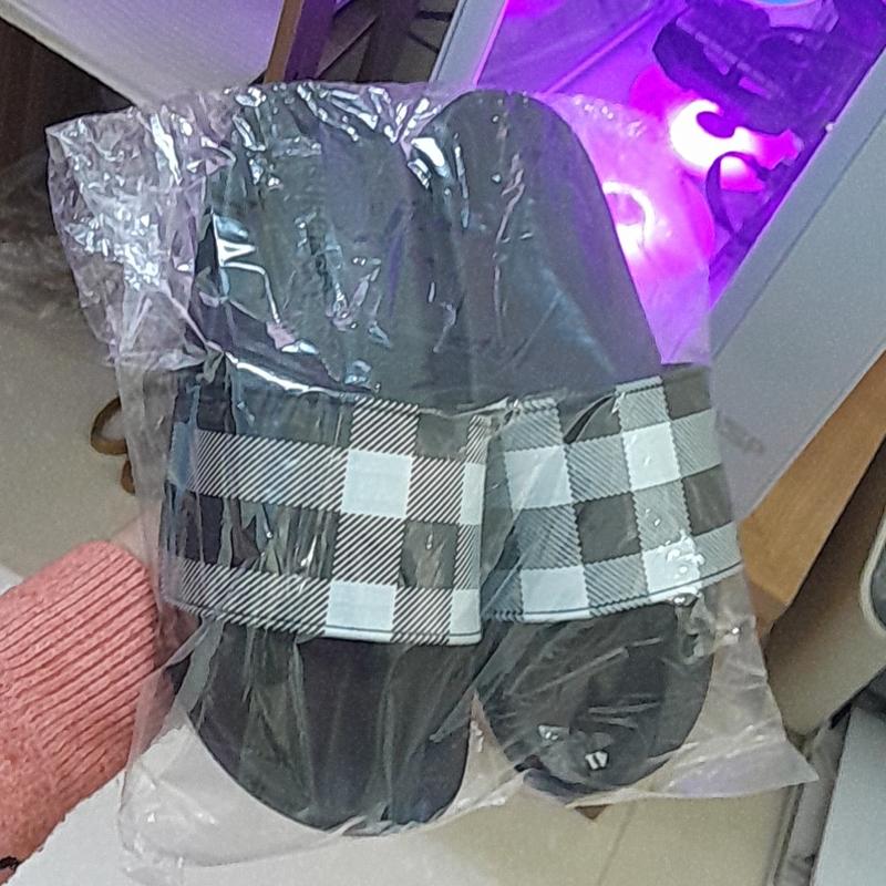 Màu xanh Dép Nam Nữ BBR Đồng Kẻ Sọc, dép Bắp Bơ Rang Xanh 0