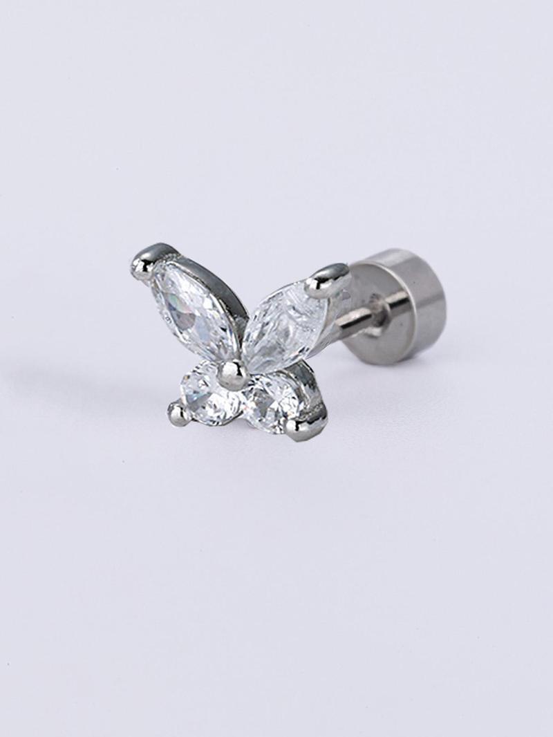 Product Introduction of Cartilage Pretty Studs  Earrings for Women, Threadless Flat Back Earrings, Hypoallergenic Earring, Stainless Steels Forward Helix Jewelry 8