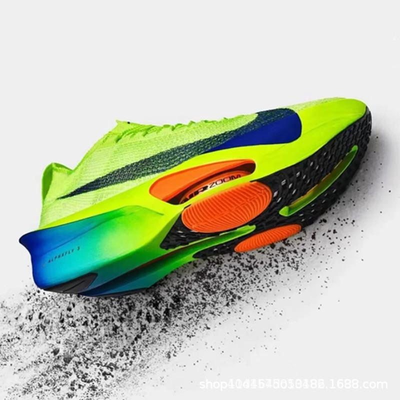 Giày Chạy Bộ, Alphafly 3 Next% Alpha 3 Thế Hệ Ngựa Bay, Dành Cho Nam Và Nữ, Chuyên Nghiệp, Chạy Marathon, Chạy Bộ Dài, Thiết Kế Phá Cách, 2 Tấm Carbon, Thích Hợp Cho Chạy Bộ 0