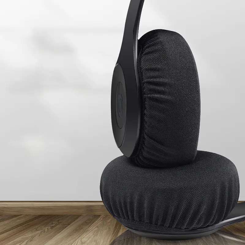 1Pair Headphone Cover Elastic Washable Earcup Protector Headphone Dustproof Cover for On-Ear Headphone