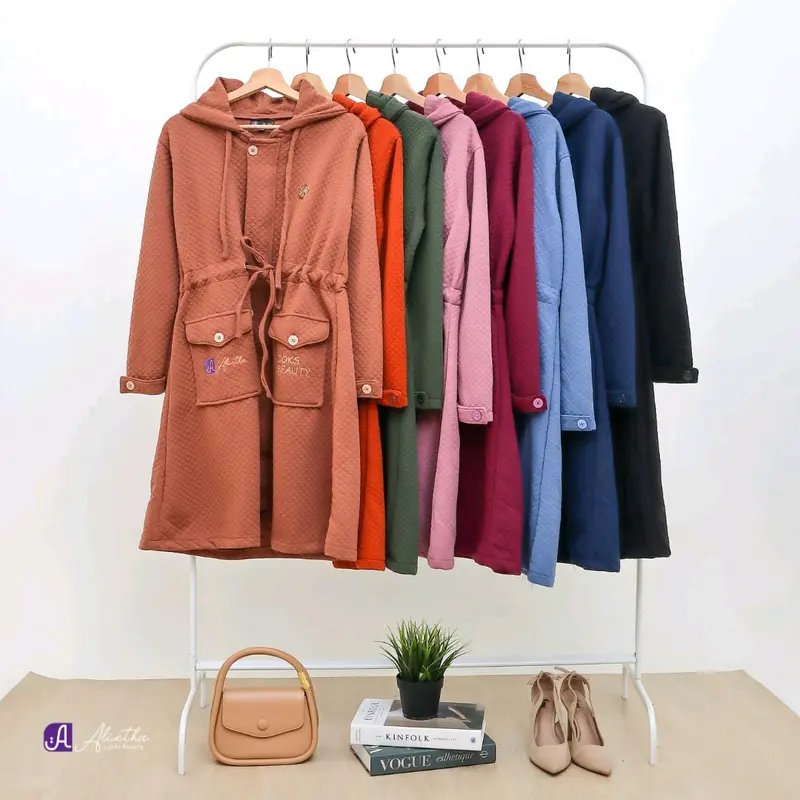 Jaket Hody Diamond Series II Tebal Bahan Premium Wanita - Outer untuk 3