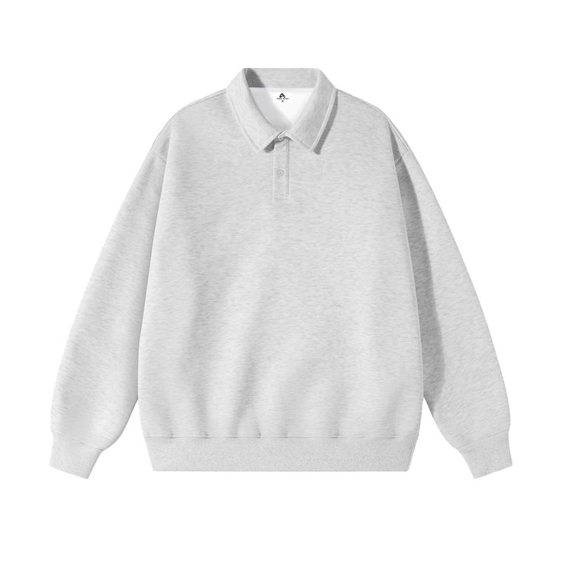 Áo Sweater Polo Local Brand Amee Studio Trơn - Nỉ 2 Da Cotton Unisex Nam Nữ