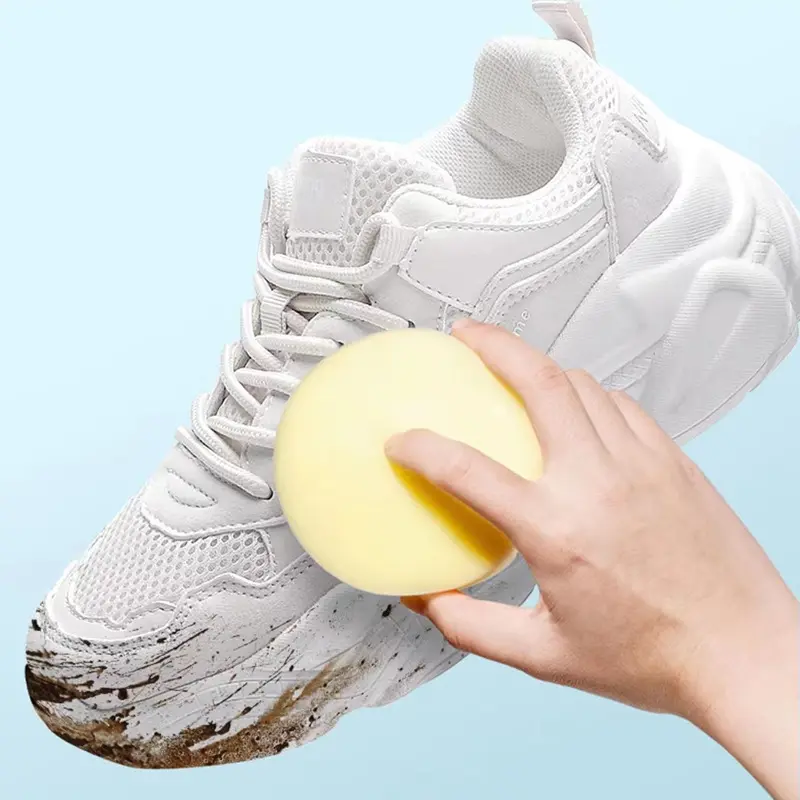 White shoe cleaning cream for stain removal, yellowing removal, whitening, no need for washing, maintenance, and frequent use of white shoe cleaning agent cream