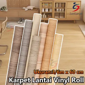 Karpet Lantai Vinyl Roll / [60CM x 3M\6M] Gulungan Decorasi Lantai / Tersedia Berbagai Motif