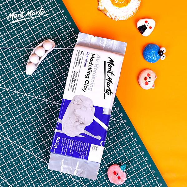 Đất sét tạo hình tự khô cao cấp premium trắng