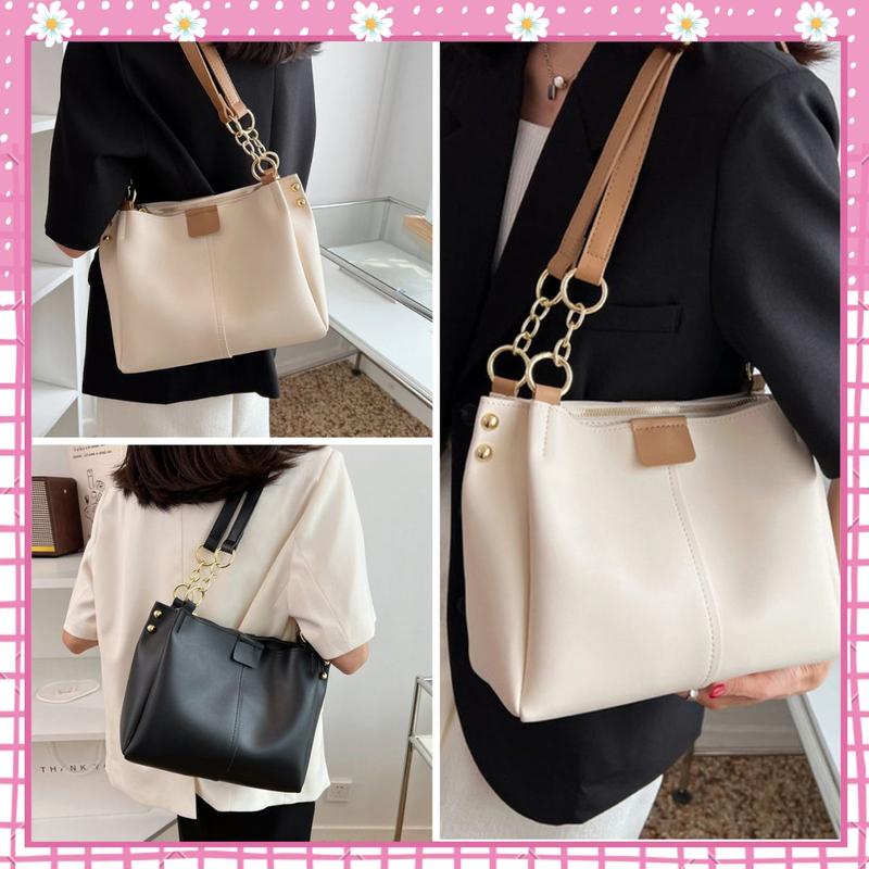 Túi tote da kẹp nách xách tay sang chảnh vừa ipad Bachhoaonline68 656