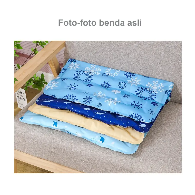 Kasur Pendingin untuk Hewan Peliharaan Pendinginan Hewan Peliharaan Waterproof Bantal Cooling Gel 8