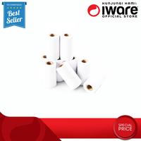 Gambar Iware Kertas Kasir Struk Thermal 80X40Mm Paper Roll Cocok untuk Kasir Parkir Antrian - 80X80 dari Iware.id Kota Administrasi Jakarta Pusat 3 Tokopedia