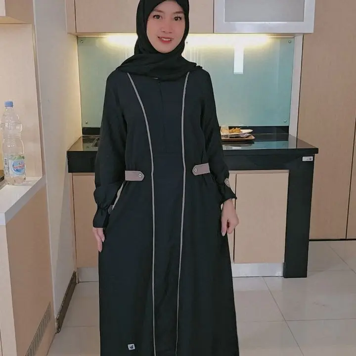 Gamis dan Koko Mouzalina premium Dress muslim Fashion muslim Dress pesta dan kondangan  kain katun madinah HQ by NANAKO 5