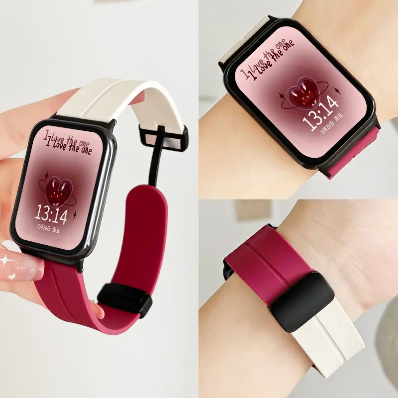 Dây Đeo Đồng Hồ Huawei Fit3, Áp Dụng Cho Fit2 Và Fit3, Dây Đeo Cổ Tay, Làm Bằng Silicon, Có Khóa Nam Châm, Thích Hợp Cho Bé Trai Và Bé Gái, Thắt Lưng Thay Thế