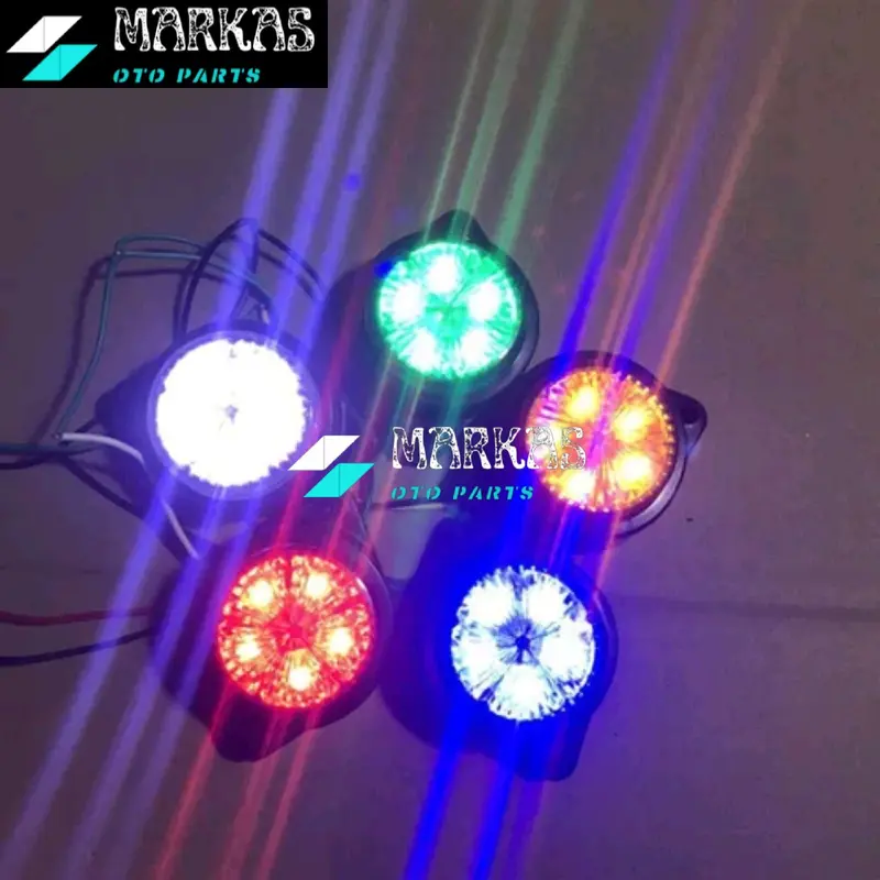 Lampu Led Bak Truk Variasi 24volt Model Bulat DNY 90 6