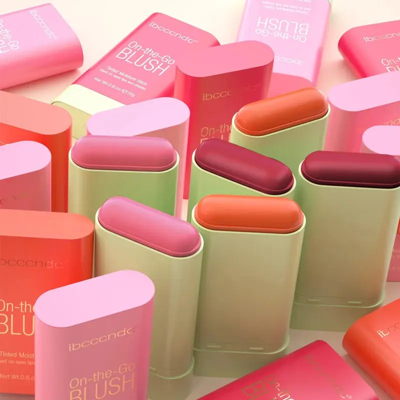 Pixi Blush Cosmetic Blush Makeup Products Make Up Blusher Cosmetics Pink Blush in Bar Korean Palette Long Lasting Matte Stick