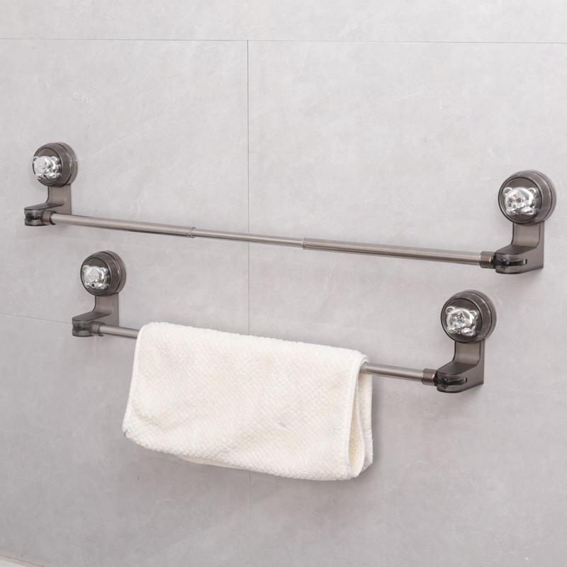 Giá Treo Khăn Có Thể Thu Vào Không Cần Đục Lỗ, Đa Năng, Giá Để Dép Lê, Chống Thấm Nước Và Chống Ẩm, Đồ Dùng Đựng Đồ Gia Dụng, 1 Cái 3