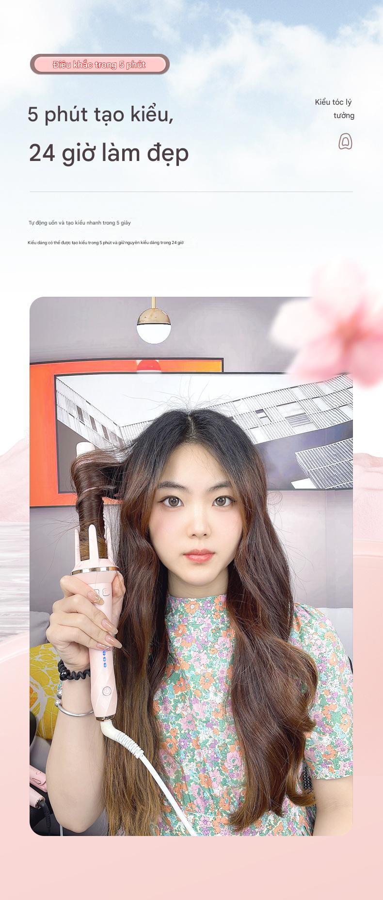 Product Introduction of Máy uốn tóc  lược duỗi tóc Lược điện chải tóc không dây, chăm sóc tóc suôn mượt và dễ dàng chải thẳng hoặc tạo kiểu uốn, duỗi Có thể sạc lại, thuận tiện mang đi du lịch hoặc dùng tại nhà. seemee bấm phồng 11