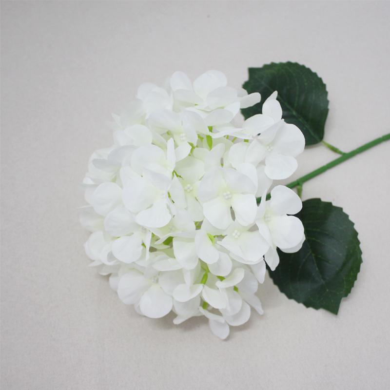 Artificial Hydrangea Flower, 4 Counts Faux Flower, Decorative Flower for Home Party Wedding Anniversary Festival 8