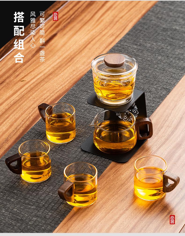 Product Introduction of Teapot making tea household 2025 new tea separator glass liner tea set elegant cup making teapot lazy tea set perfect  teapot 2