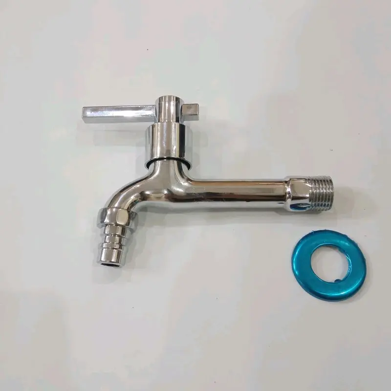 Keran Air Kran Air Mesin Cuci Wastafel Panjang Stainless Steel Tembok Cabang Rumah Dapur Minimalis Minimalis kran  mesincuci 2