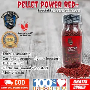 pellet red power rajabfishstore pelet premium red