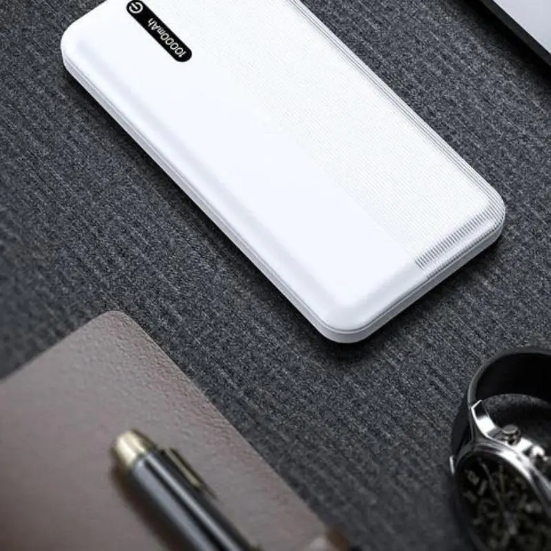20K/10Kmah Power Bank with Micro & Type-C Inputs, Dual USB Outputs, LED Display Ultra-Portable for Travel, Daily Use, Compatible with iOS/Android & More 8