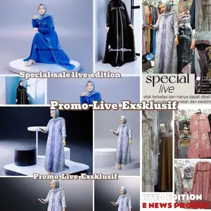 Diskon Menarik Special live-Gamis Aaya Mix-Gamis Ceruti Inces-Gamis Cringkel-Gamis renda Dress Ceruty Muslim Dewasa Mewah Kondangan Pesta
