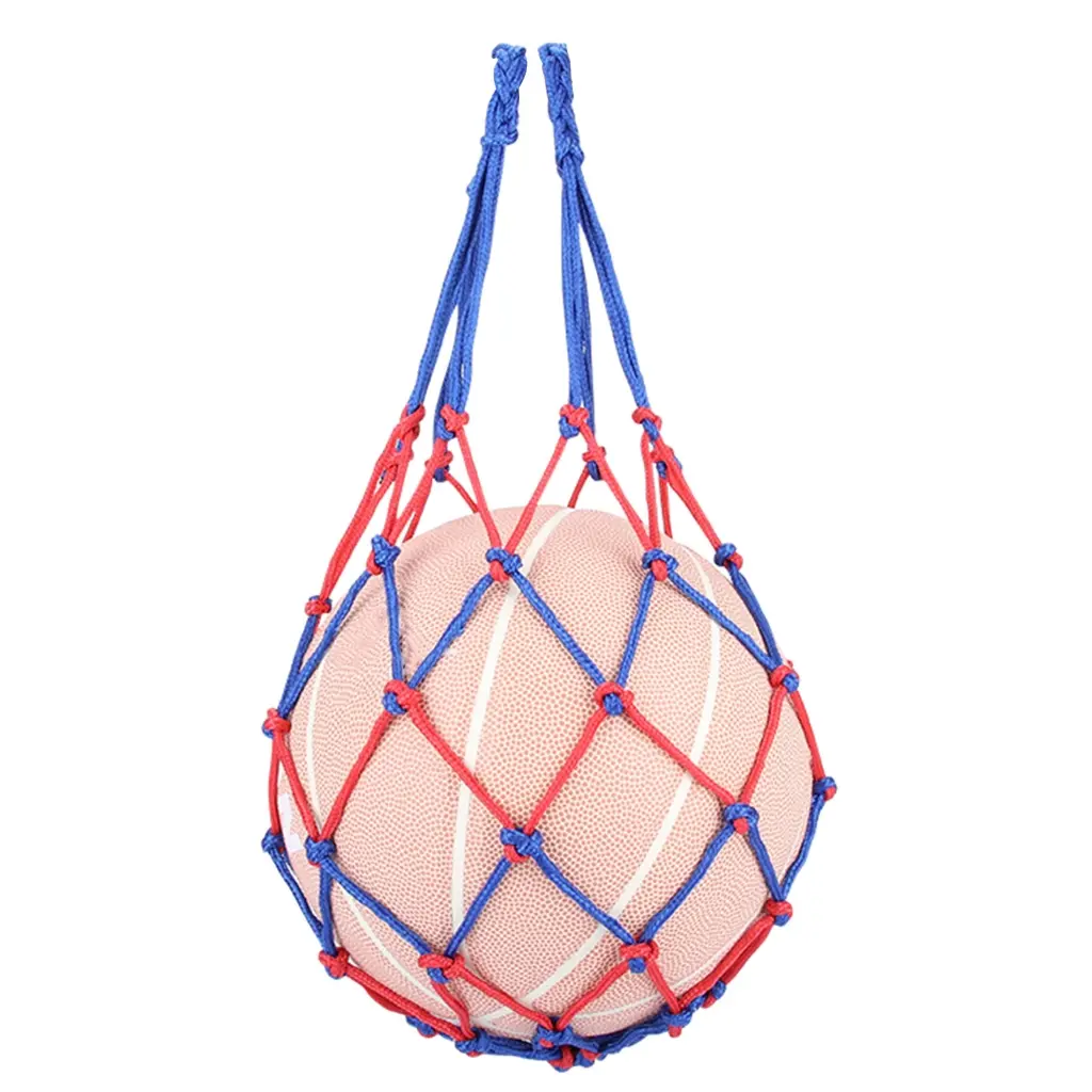 Beg Jaring Simpanan Bola Keranjang, Jaring Pemain Tunggal, Beg Jaring Bola Tampar, Sesuai untuk Kegunaan Luaran