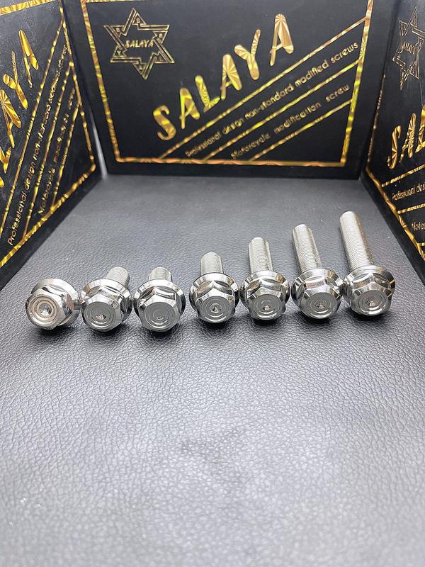 ỐC SALAYA SIZE 8LI ĐẦY ĐỦ SIZE CHO CÁC DÒNG XE MÁY INOX 304 2