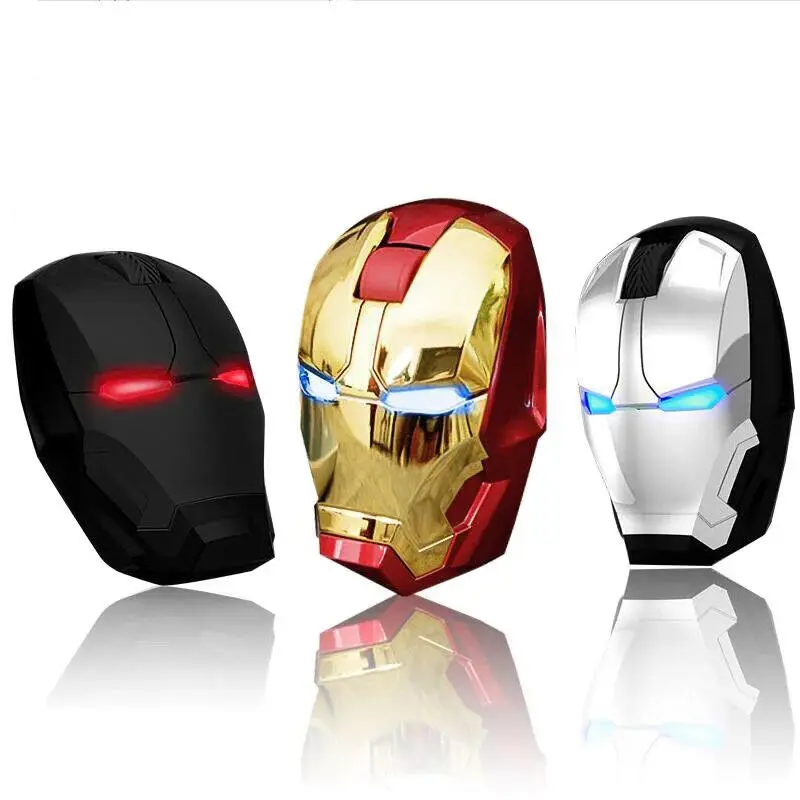 Ergonomic Wireless  Mouse - Iron Man Shaped gaming