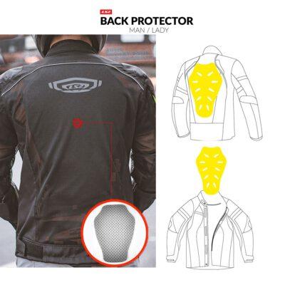 Product Introduction of Áo Thời Trang Bảo Hộ Lái Moto, Xe Máy LS2 Airy Man EVO - LS2 HELMETS 13