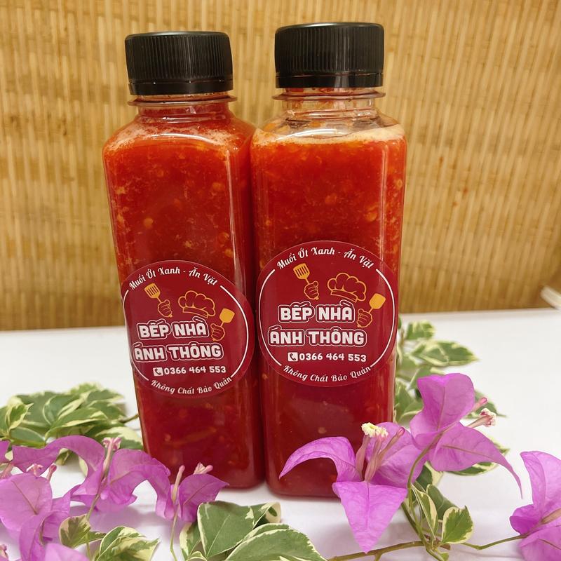 COMBO Sốt Thái 2 Chai 250Ml Sốt Tươi Chuẩn Vị Thái Truyền Thống - Sốt Thái trộn Hải Sản, Chân Gà - KHÔNG CHẤT BẢO QUẢN