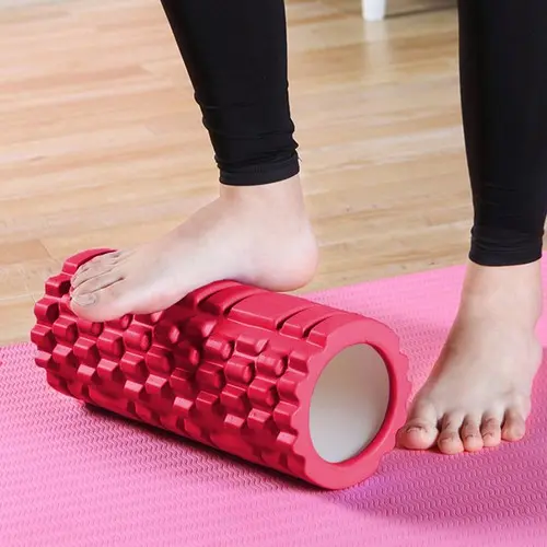 Con lăn Massage tập Yoga Welike - Phụ kiện hỗ trợ tập yoga Foarm Roller cao cấp giúp thư giãn cơ thể lưu thông khí huyết Gym Cao Su Tập Gym 4