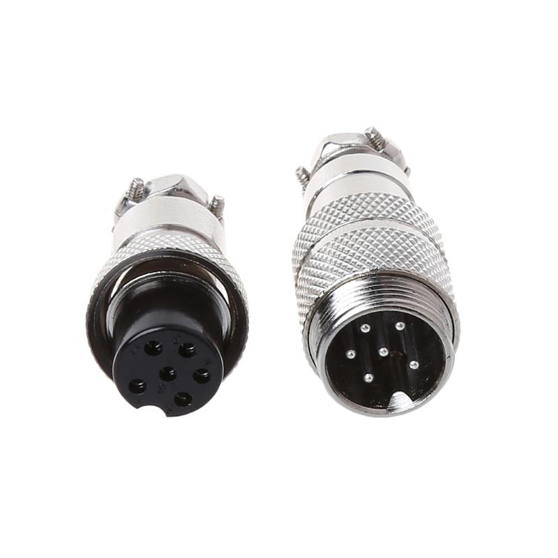 z - Đầu nối nam hàng không Gx16, phích cắm nữ, 2/3/4/5/6/7/ 8 chân 6