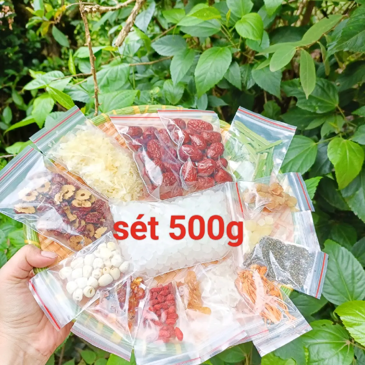 chè dưỡng nhan tuyết yến 500g 14 vị tặng Tuyết Yến Tea