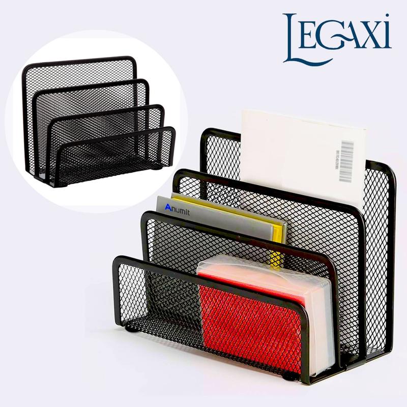 Khay kệ đựng tài liệu ĐỂ BÀN, giá đựng sách, kệ khay lưới 3 ngăn để hồ sơ giấy tờ văn phòng học sinh sinh viên sách vở