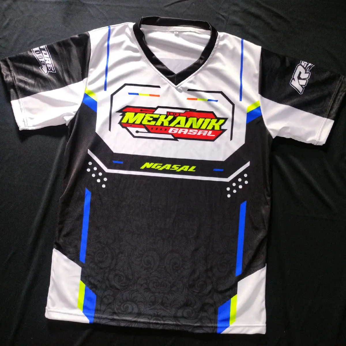 Baju Jersey Bengkel Motor Full Printing Jersey Racing Custom Desain Sport